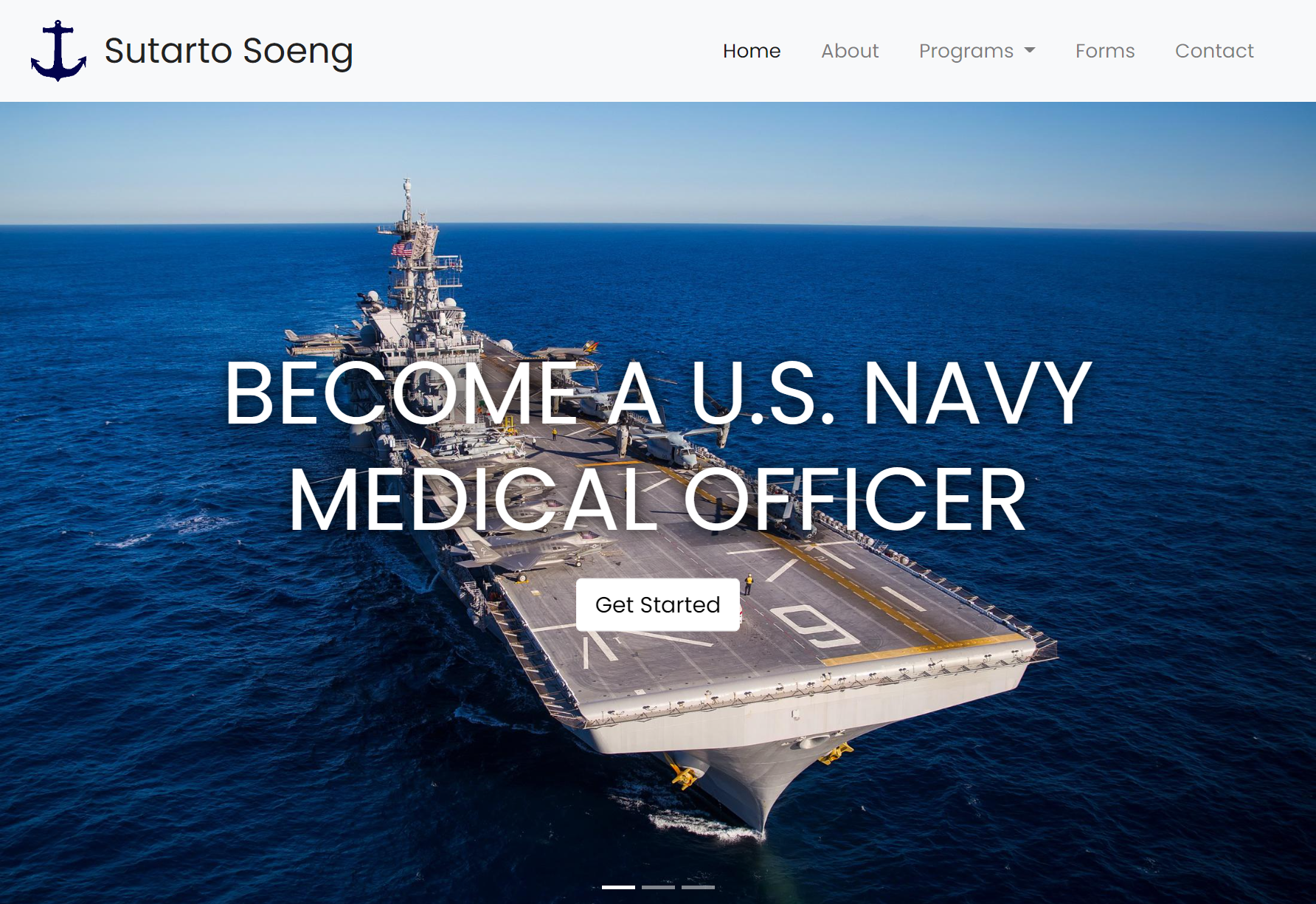 Navy Recruitment Site